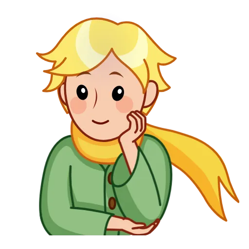😰 Эмодзи «Little Prince» для Telegram