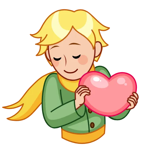 ❤️ Эмодзи «Little Prince» для Telegram