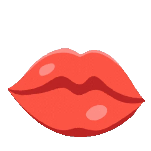 😘 Стикер «Губы Поцелуй» для Telegram
