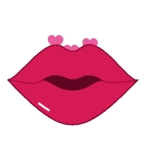 💋 Стикер «Губы Поцелуй» для Telegram