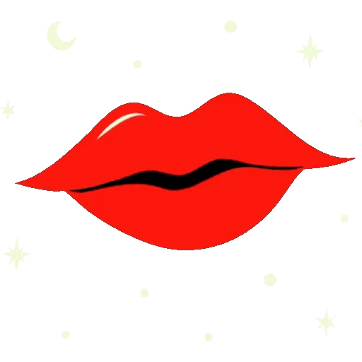😘 Стикер «Губы Поцелуй» для Telegram