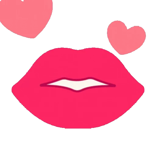 😘 Стикер «Губы Поцелуй» для Telegram
