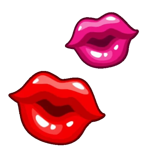 😘 Стикер «Губы Поцелуй» для Telegram