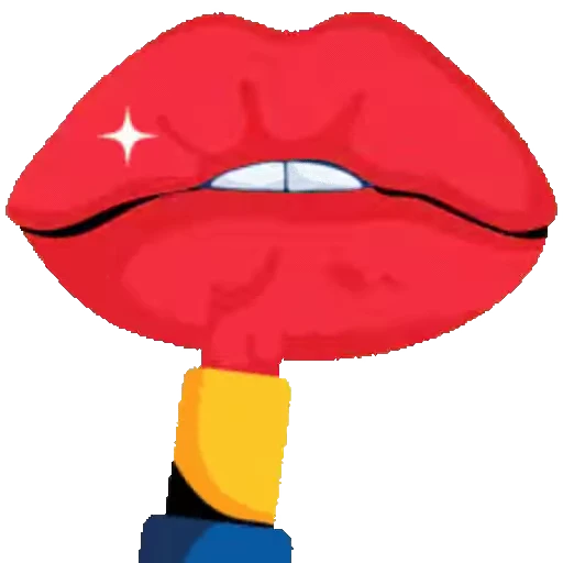 💄 Стикер «Губы Поцелуй» для Telegram