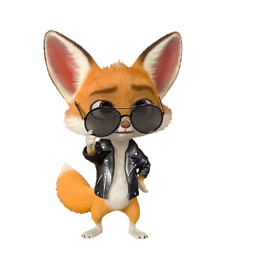 🦊 Стикер «Лис ловелас» для Telegram