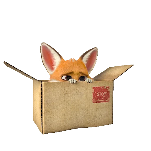 🦊 Стикер «Лис ловелас» для Telegram