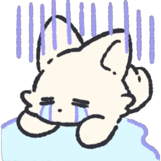 😿 Стикер «*.✧ ✧.*» для Telegram