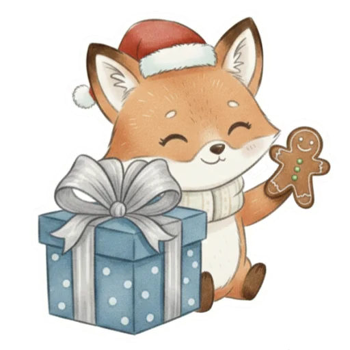 Стикерпак лисенок для Telegram — скачать