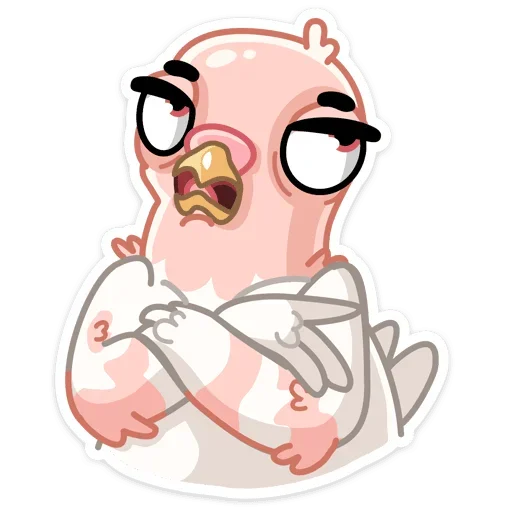🤗 Стикер «Лети в мой сад» для Telegram