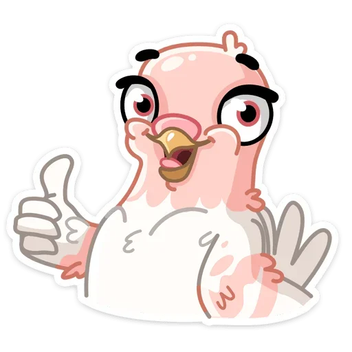 😗 Стикер «Лети в мой сад» для Telegram