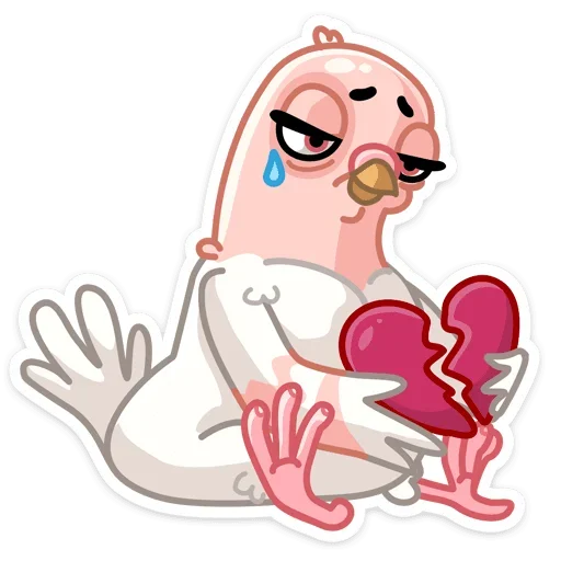 🥰 Стикер «Лети в мой сад» для Telegram