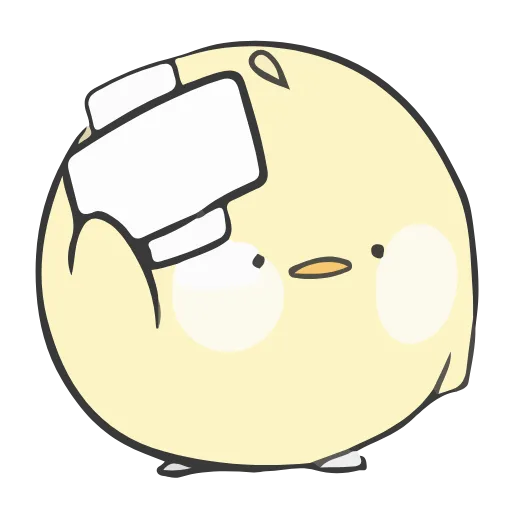 🤕 Стикер «Little Bird» для Telegram