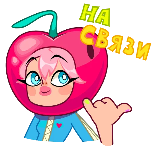 🤩 Эмодзи «Крошка Черри» для Telegram