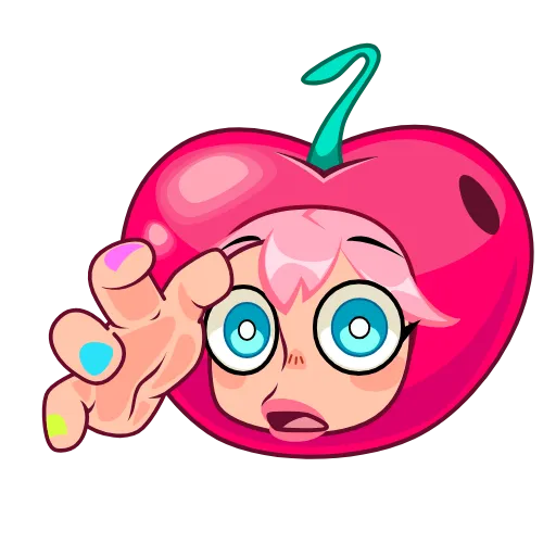🤩 Эмодзи «Крошка Черри» для Telegram