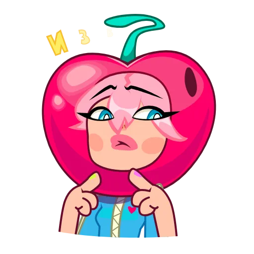 🤩 Эмодзи «Крошка Черри» для Telegram