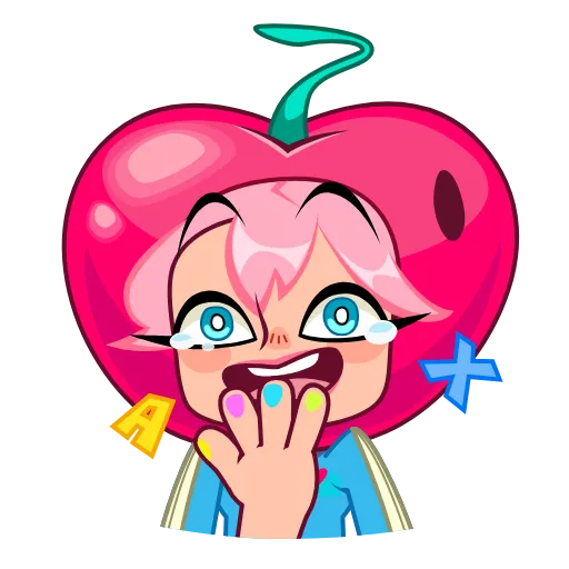 🤩 Эмодзи «Крошка Черри» для Telegram