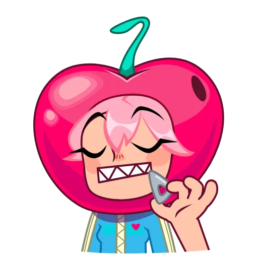 🤩 Эмодзи «Крошка Черри» для Telegram