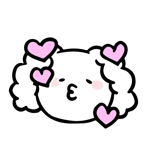 😙 Эмодзи «little friends pack» для Telegram