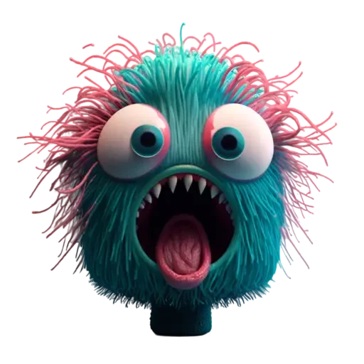 Стикерпак fuzzies для Telegram — скачать
