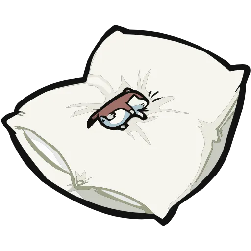 😴 Эмодзи «Горностайчик Гера» для Telegram