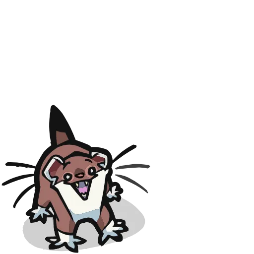 😌 Эмодзи «Горностайчик Гера» для Telegram