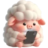 📱 Эмодзи «Свинячка» для Telegram