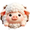 👁 Эмодзи «Свинячка» для Telegram