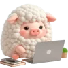 📱 Эмодзи «Свинячка» для Telegram