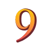 9️⃣ Эмодзи «Оранжевые буквы с градиентом, иконки, разделители» для Telegram