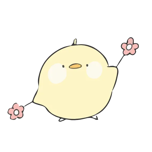 🌸 Эмодзи «Little Chiken» для Telegram