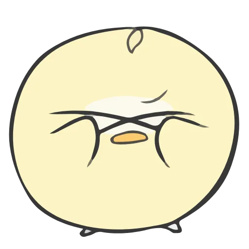 😖 Эмодзи «Little Chiken» для Telegram
