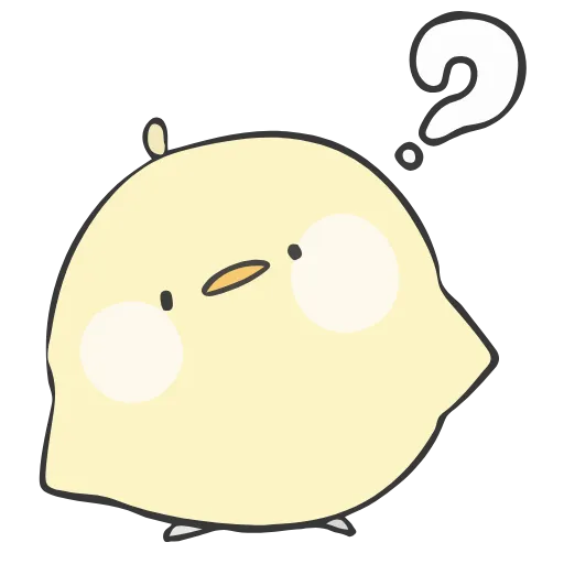🤔 Эмодзи «Little Chiken» для Telegram