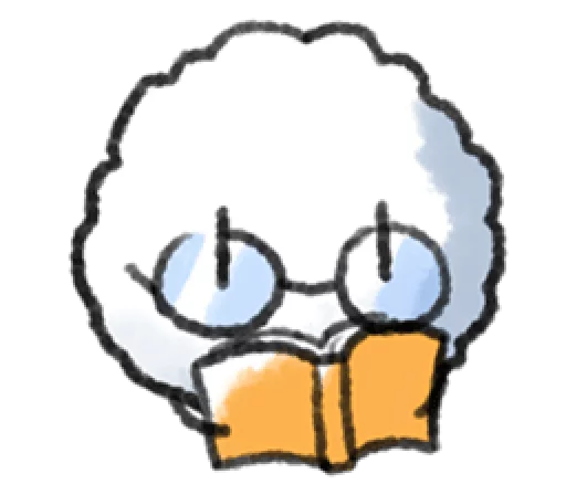 🤓 Стикер «Little Cotton» для Telegram