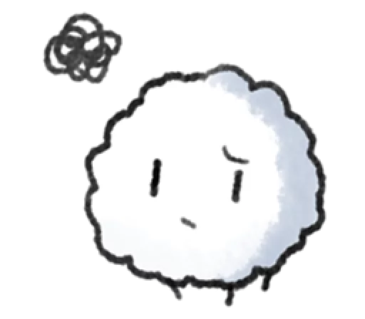 🙁 Стикер «Little Cotton» для Telegram