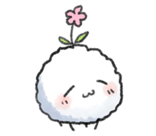 ☺️ Стикер «Little Cotton» для Telegram