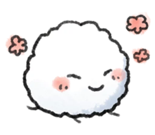 🌸 Стикер «Little Cotton» для Telegram