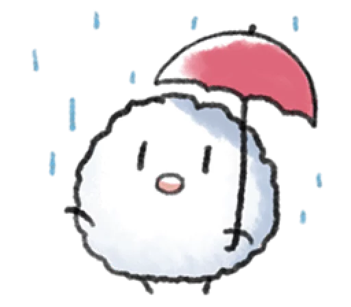 ☔ Стикер «Little Cotton» для Telegram