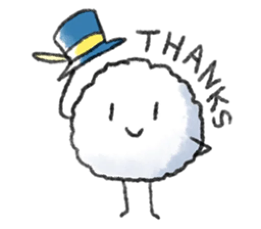 🤗 Стикер «Little Cotton» для Telegram