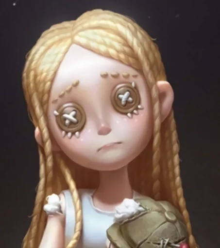 Стикерпак Lenore The Cute Little Dead Girl для Telegram — скачать