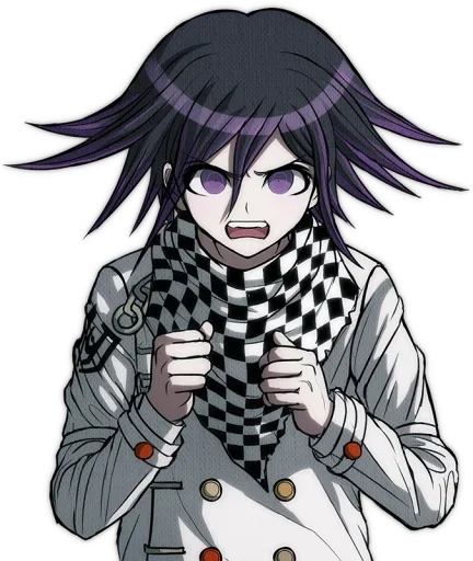 😠 Стикер «Кокичи Ома Danganronpa» для Telegram