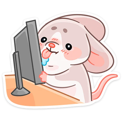 🖥 Стикер «Малыш Обнимышь» для Telegram