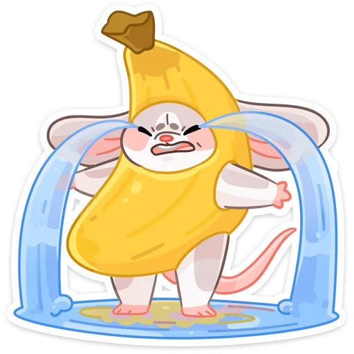 😢 Стикер «Малыш Обнимышь без надписей» для Telegram