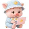 💻 Эмодзи «Маленький поросенок» для Telegram