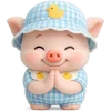 😇 Эмодзи «Маленький поросенок» для Telegram