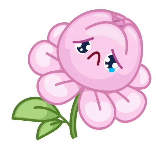 🥺 Стикер «Live Flowers» для Telegram