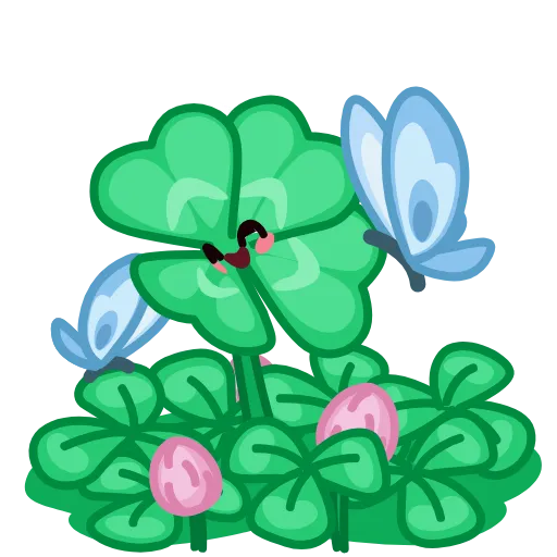 😉 Стикер «Live Flowers» для Telegram