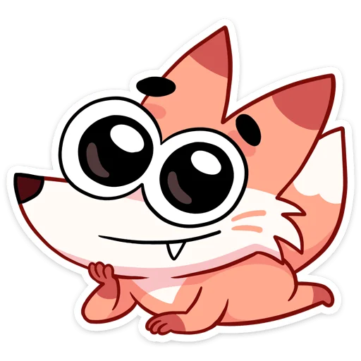 Стикерпак Ливси — хитрый рыжий лис. для Telegram — скачать