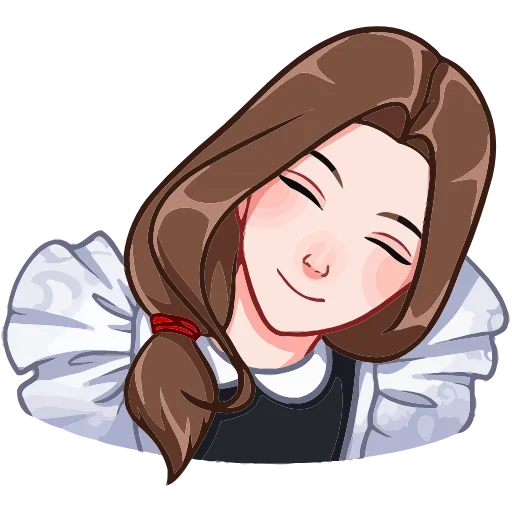 ☺️ Эмодзи «Лиза и Матвей» для Telegram