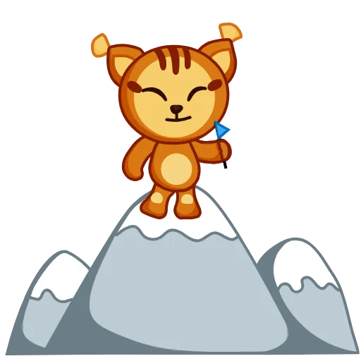 🏔 Эмодзи «Тихоня» для Telegram