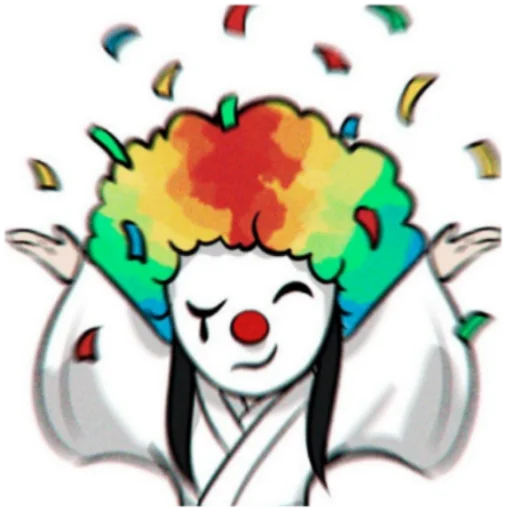 🤡 Стикер «‍ася натурал‍» для Telegram